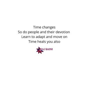 Read more about the article LEARN TO ADAPT AND MOVE ON…