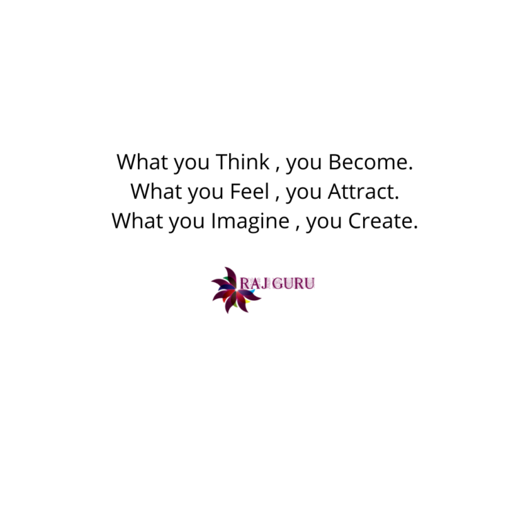Read more about the article What you think, you Become !!