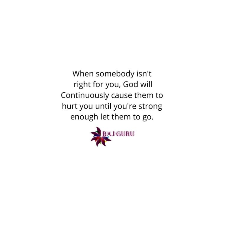 Read more about the article when somebody is’t right for you