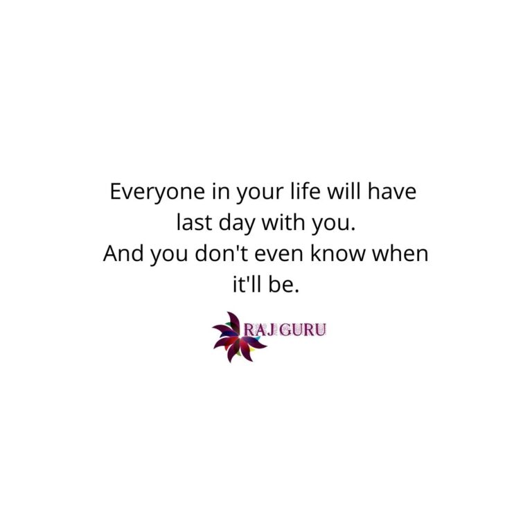 Read more about the article Everyone in your life !!