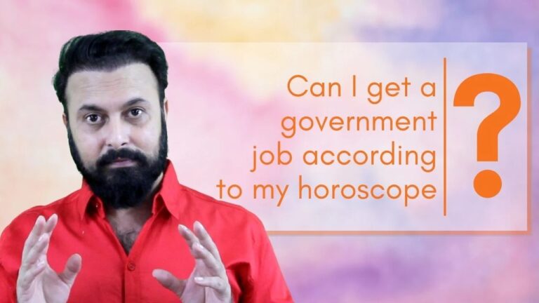 Read more about the article Can I Get A Government Job according to my Horoscope?