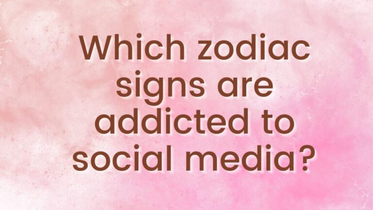 Read more about the article Know as per astrology, people of which zodiac signs are addicted to social media