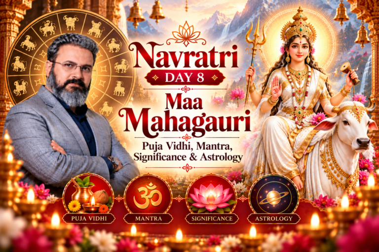 Read more about the article Navratri Day‍ 8 Maa Mahagauri Powerful Mantra and Blessings